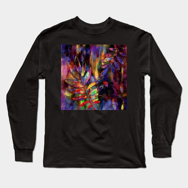 Botanical abstract Long Sleeve T-Shirt by redwitchart